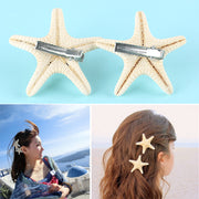 Headdress Fashion Hair Accessories Starfish Hairpin Duckbill Clip
