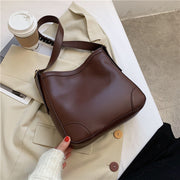 Crossbody-Bags Lady Handbags Shoulder Bucket-Bags Totes Designer Casual PU Women